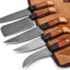 professional-kitchen-damascus-knife-set