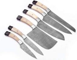 professional-Damascus-knife-set