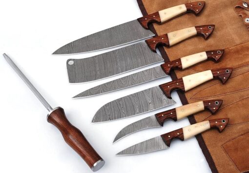 damascus-steel-blade-chef